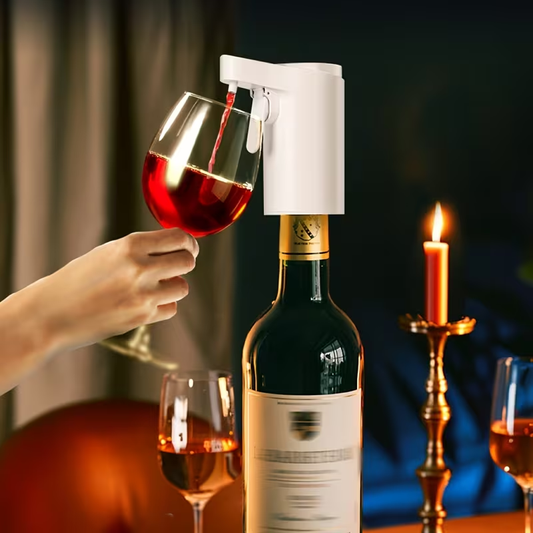 Automatic Electric Wine Dispenser Smart Sensor Touch Wine Decanter Pourer Home Restaurant Rechargeable Wine Pump Aerator