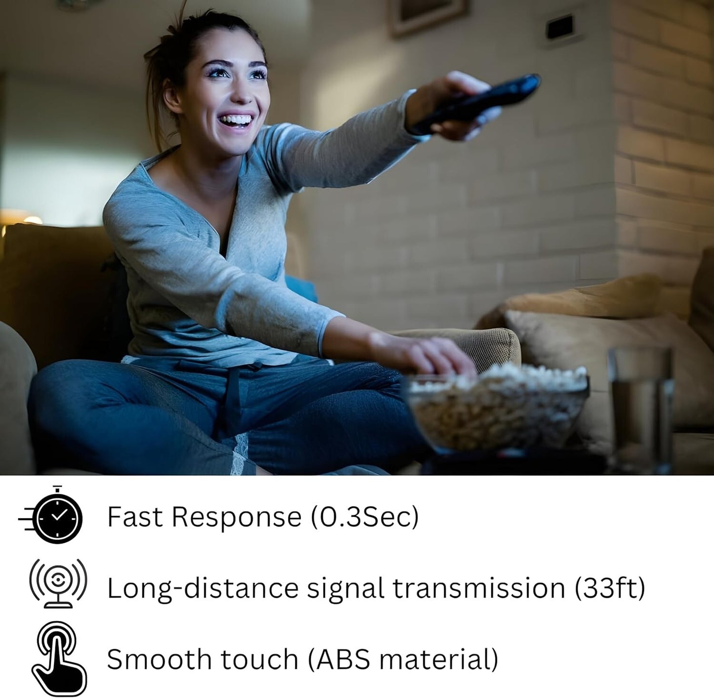 Control All  Smart LED QLED 4K 8K 3D TVs With One Universal Remote
