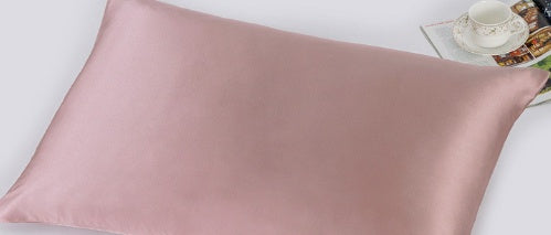 Plain Beauty Silk Hair Care Sleep Comfortable Thickened American Simple Double-sided Silk Pillowcase