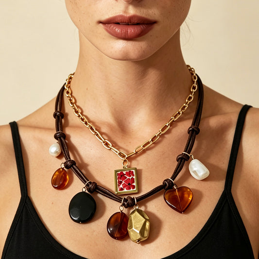 Bohemian-style Fashion Geometric Pendant