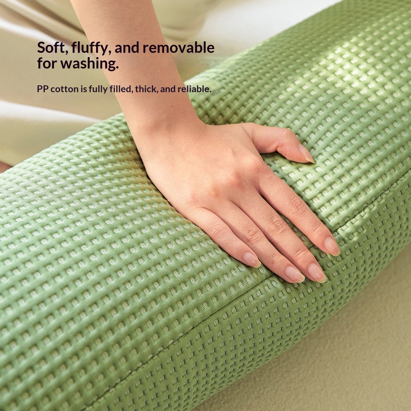 Long Cushion Pillow Ice Silk Cooling Summer Style