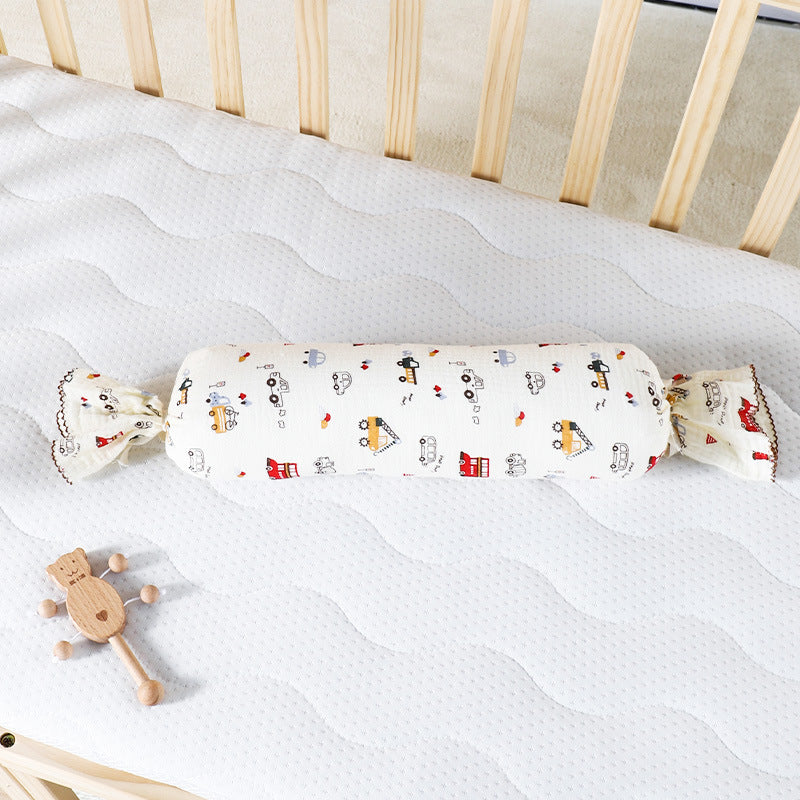 INS Korean-style Cartoon Cylindrical Rectangular Baby Pillow