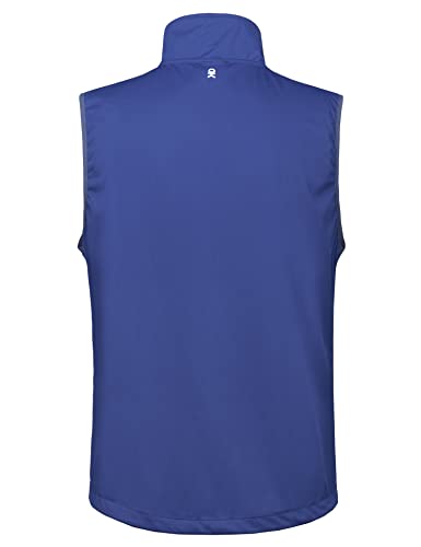 Little Donkey Andy Men's Lightweight Softshell Vest Windproof Sleeveless Jacket for Travel Hiking Running Golf