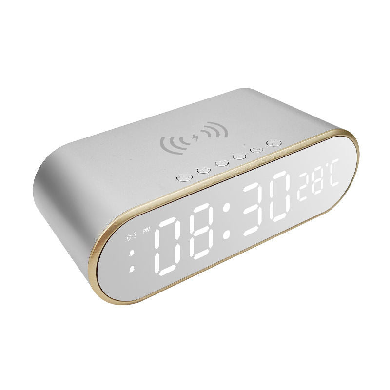 Smart 3-in-1 Alarm Clock With Wireless Charging