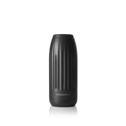 AromaTech Ambience Scent Diffuser for Essential Oil Blends & Fragrances – Waterless Scent Machine w/Bluetooth for Home, Ba...