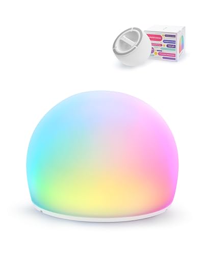 Night Light for Kids, Soft Egg Light with 13 Colors Changing Mode, Interactive Tap Light Stress Relief, LED Sensory Light ...