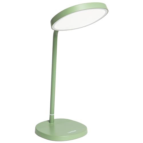 Lumie Task - 10,000 Lux Adjustable Bright Light Therapy Desk Lamp for Mood and Energy Boost and Winter Blues Relief, Cryst...