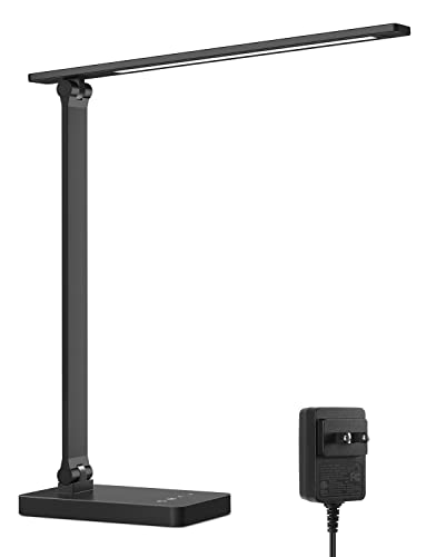 Lepro LED Desk Lamp for Home Office, 9.5W 750LM Metal Touch Control Desk Light, 5 Color Modes 5 Brightness Level, Eye Cari...