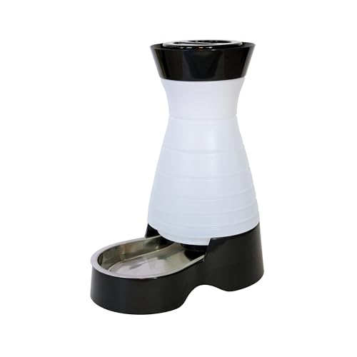 PetSafe Healthy Pet Water Station - Small, 64 oz Capacity - Gravity Pet Water Fountain, Automatic Cat Water Fountain, Dog ...
