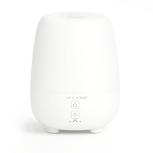 SPLITSKY 150ML Cordless Essential Oil Diffuser, Built-in 6000mAH Rechargeable Battery, 7 Hours Run Time, 7 Colors LED Ligh...