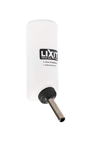 Lixit® Wide Mouth Water Bottles for Large Dogs (White, 32 Ounce)