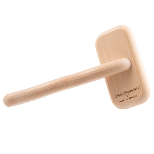 Chris Christensen Mark II Slicker Brush for Dogs, 12mm Pins, Groom Like a Pro, Handcrafted Lightweight Beechwood Ergonomic...