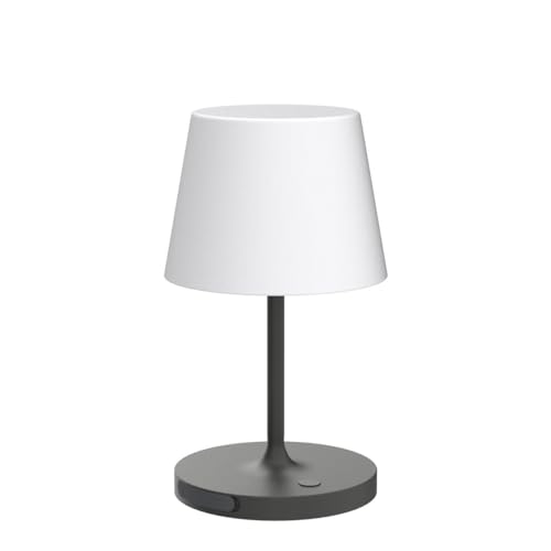 WEILAILUX Outdoor Battery Operated Table Lamp Waterproof, 4000mAh Cordless Table Lamp Rechargeable, Touch Dimmable Desk La...