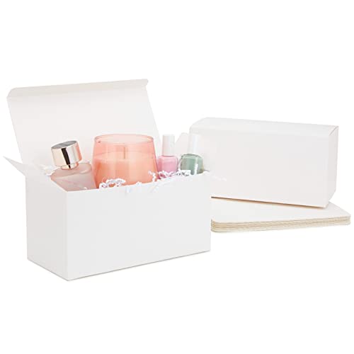Juvale Gift Boxes With Lids & Cookie Boxes - White Box for Presents & Decorative Gift Presentation for Wedding, Birthday &...