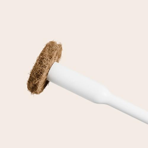 TUSHY Tea Tree Coconut Husk Scrubbing Pads Refill. Planet Friendly Cleanser-Infused Pads, No Toilet Bowl Cleaner Needed. (...