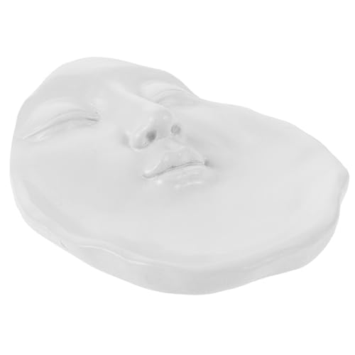 SOLUSTRE Artistic Face Resin Tray for Jewelry Storage Candle Holder Elegant Decorative Tray for Home Bathroom Decor Stylis...