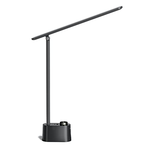 Honeywell Sunturalux™ LED Desk Lamp with USB Charging Ports HWT-H01 - Stepless Dimmable Eye Caring Desk Light for Home Off...