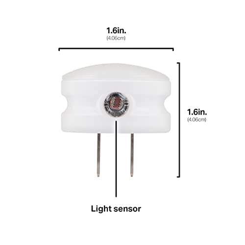 Lights by Night Plug In Night Light Bedroom Decor Apartment Essentials LED Lights Ambient Lighting Dusk to Dawn Sensor Nig...