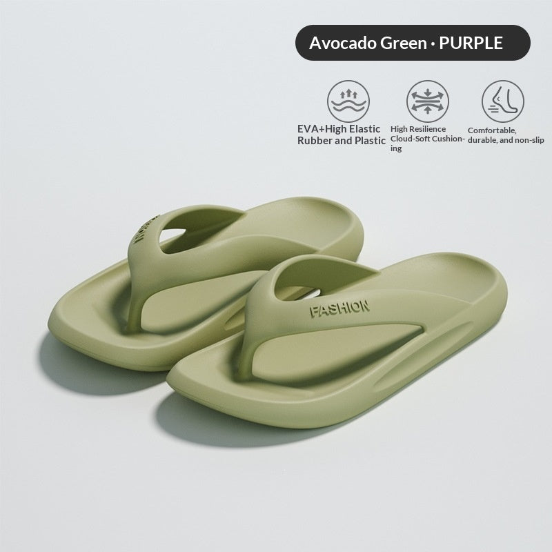 Breathable Flip-flops Suitable For Outdoor Wear In Summer