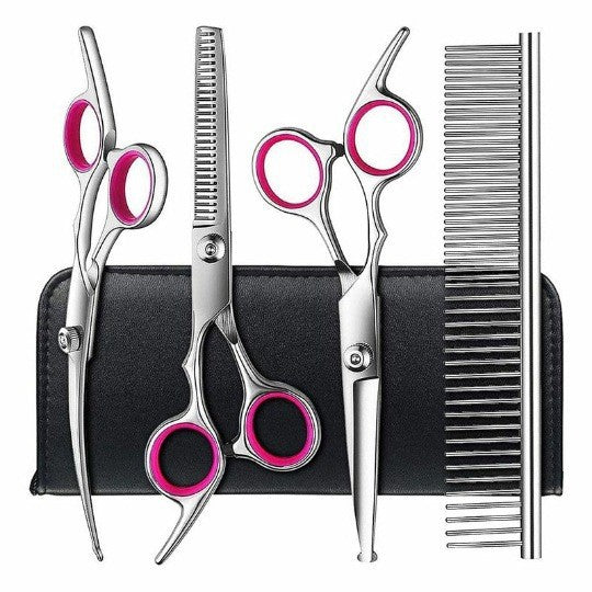 Pet Scissors Beauty 6-inch Fish Mouth Suit