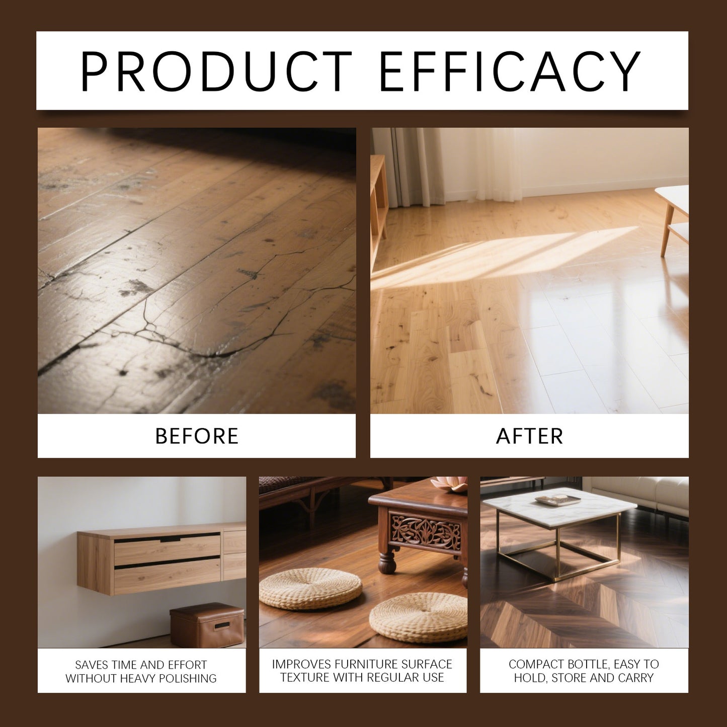 Daily Household Wooden Furniture Surface Maintenance Furniture Care Cream