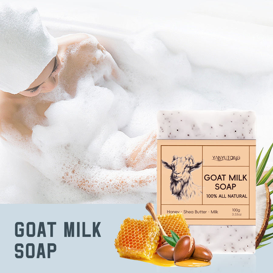 Deep Cleansing Skin Care Bath Goat Milk Soap