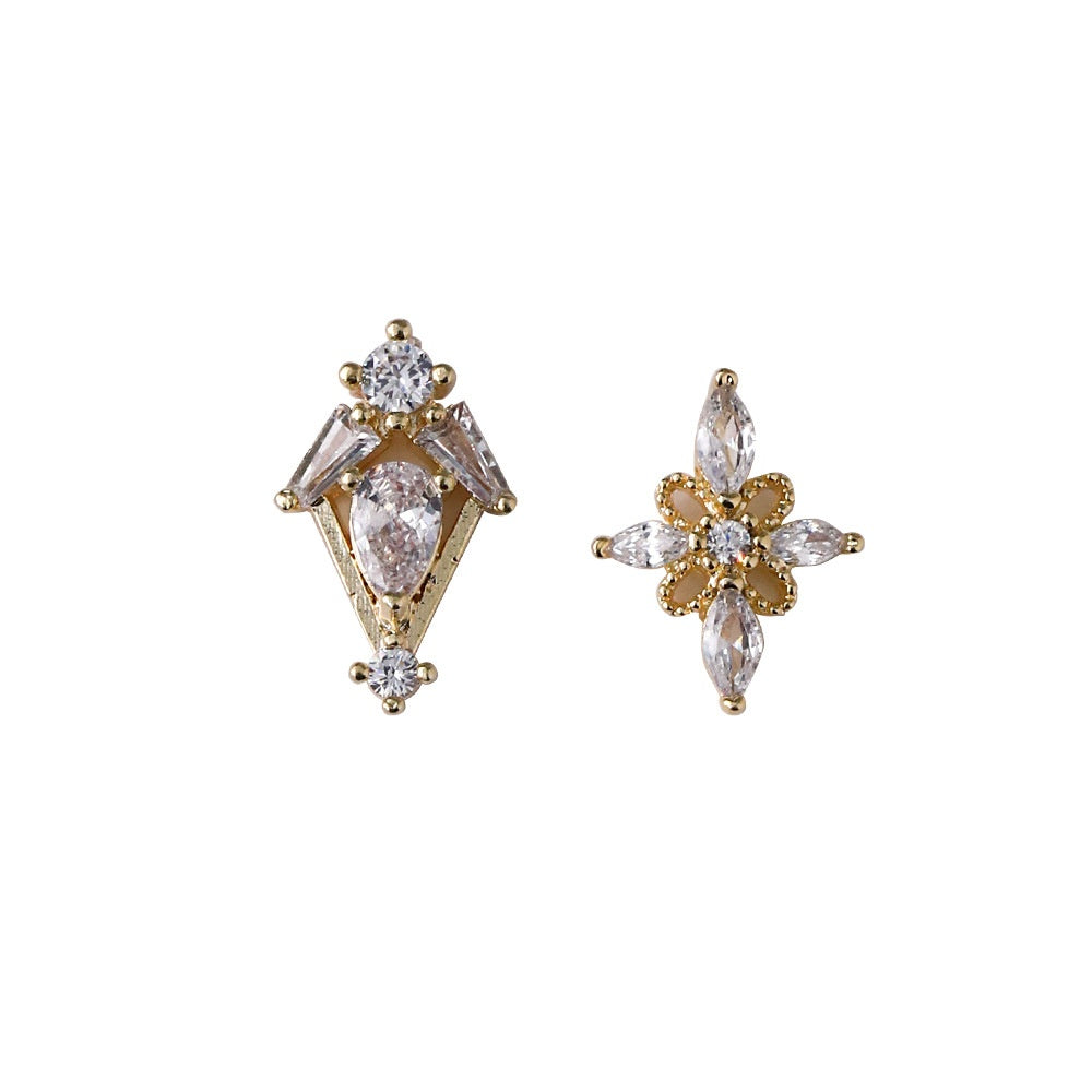 Zircon Nail Beauty Rhinestone Ornaments Alloy Diamond Accessories