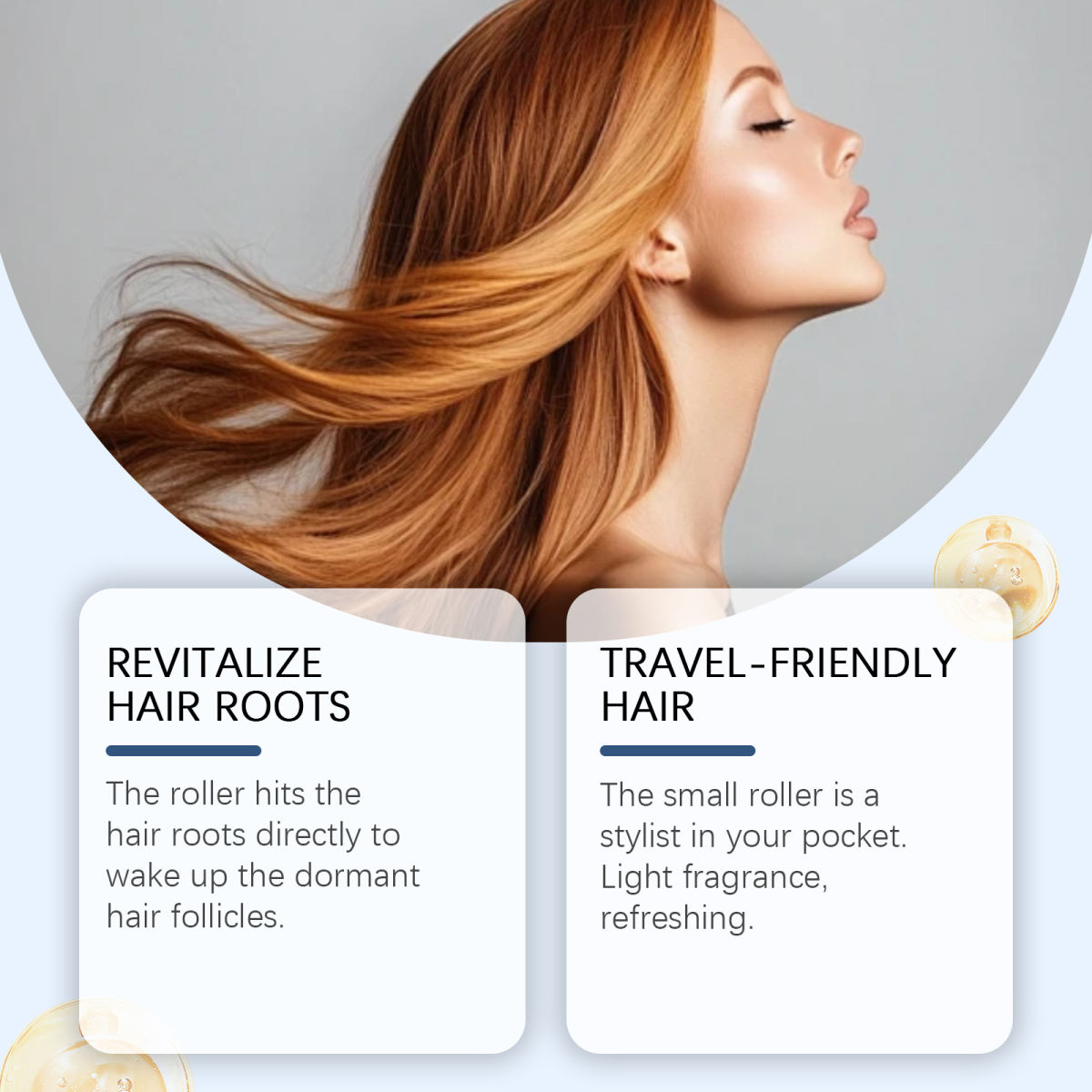 Light Hair Root Soft And Refreshing Apply Hair Care