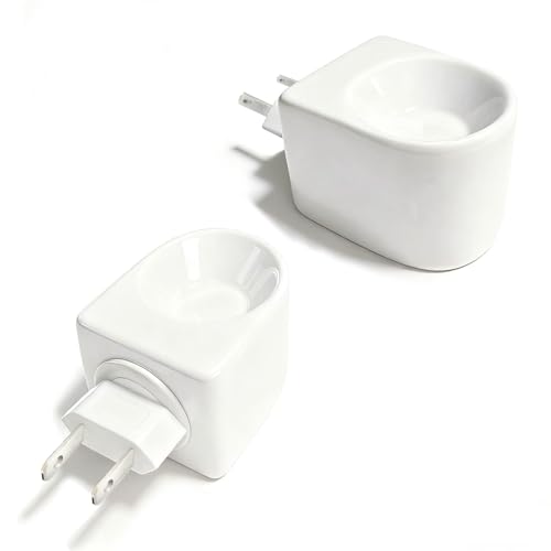Essential Oil Porcelain Diffuser – Original White | Electric Plug-in Aroma Diffuser with Adjustable | Fragrance Oil Scent ...