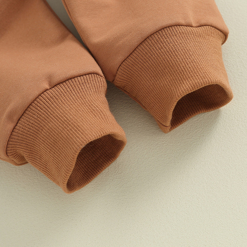 Korean-style Casual Top And Pants Set