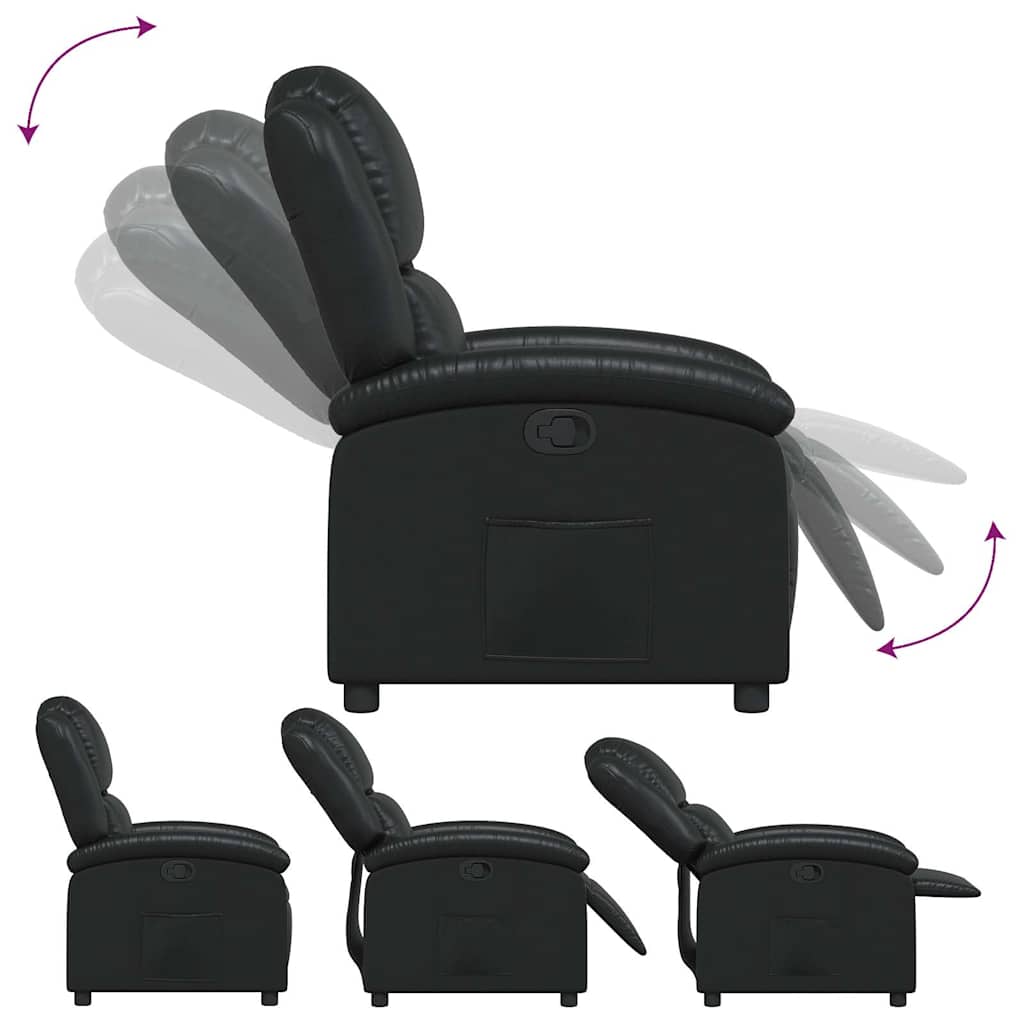 Recliner Chair in Faux Leather   Recliner Chair in Faux Leather   Massage Chair