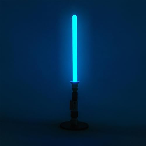 Star Wars OBI-Wan Kenobi Blue Lightsaber 12-Inch Mini LED Mood Light for Nightstand Table