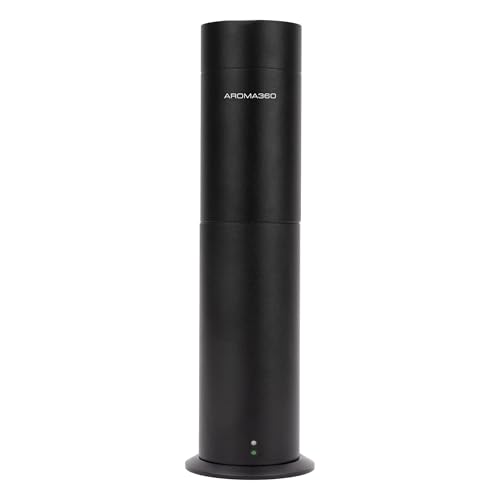 Aroma360 - Mini360 Scent Essential Oil Diffuser - Cold-Air Diffusion Technology - 400 sq. ft. Coverage - Waterless Air Dif...