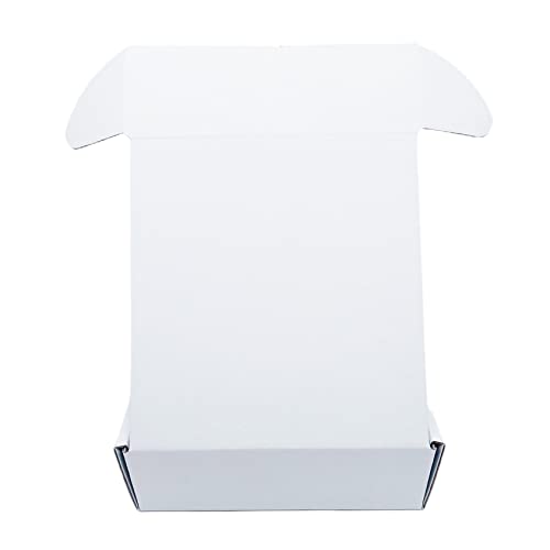 Small White Box 6 x 6 x 2 Inch 50 Pack Recyclable Corrugated Gift Mailers Storage Business Packaging Shipping Boxes