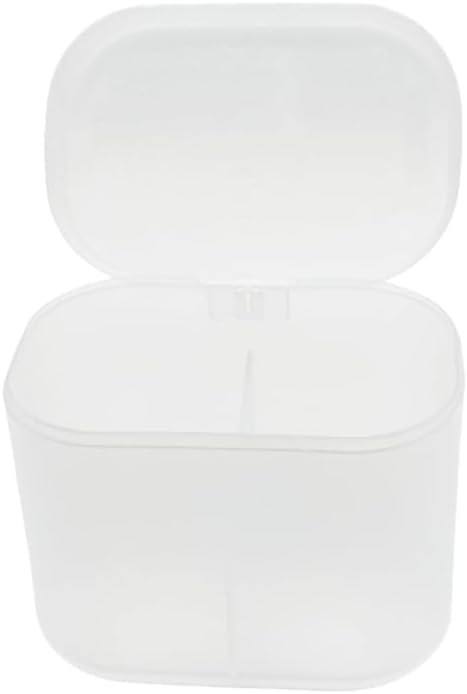 Sprigold home transparent cotton pads/swabs large capacity storage box with PP(polypropylene) material, easy to use and ta...