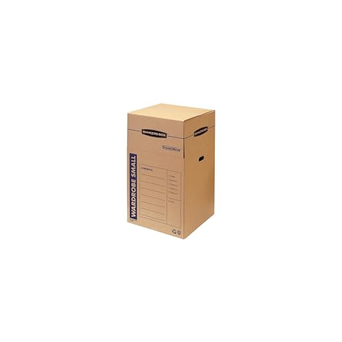 ‎Bankers Box Short Wardrobe Box 3 Pack, 20-in x 20-in x 34-in (7710902)