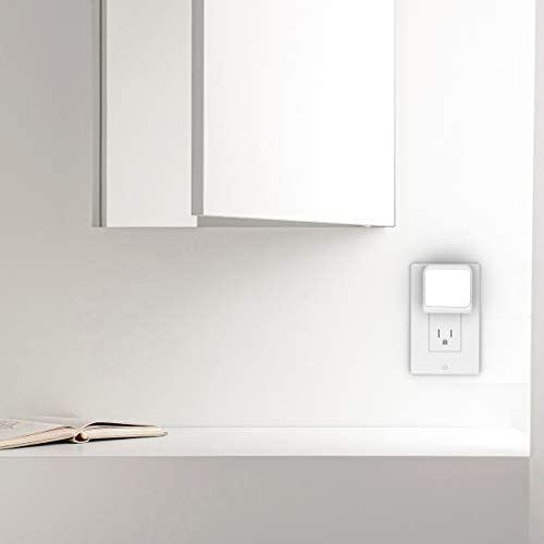 Solatec Plug-in Led Night Light with Auto Dusk to Dawn Sensor,Adjustable Brightness and Color, Warm White,Cool White Light...