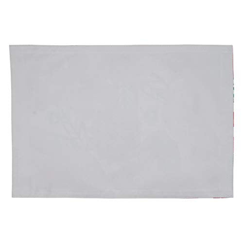 SARO LIFESTYLE Santa Monica Floral Placemat (Set of 4), Multi, 13"x19"