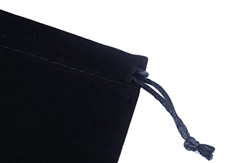 Sansam Small Velvet Drawstring Gift Bag – 20pcs Jewelry & Accessory Pouch for Bracelets, Necklaces & Gifts, Reusable with ...