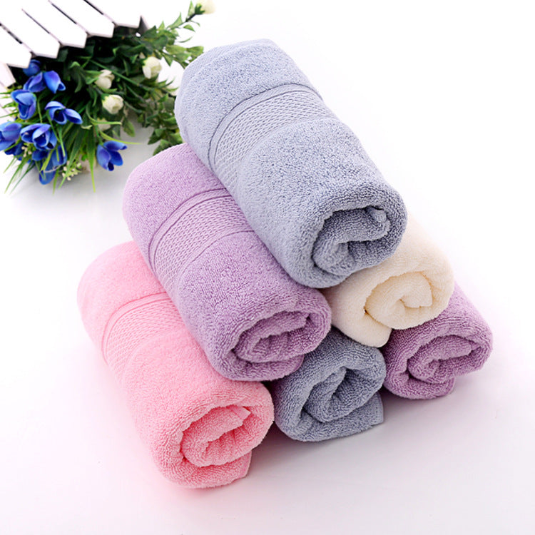 Pure Cotton 40-Single-Yarn Towel Face Cloth Set Thickened For Home Use