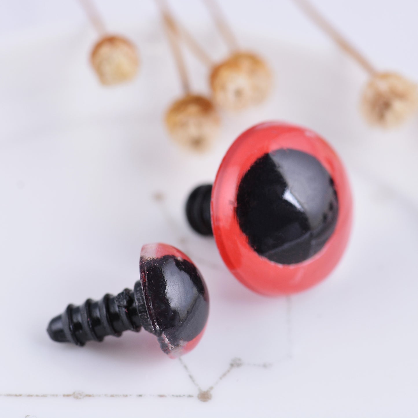 Various Sizes Of Doll Teddy Bear Toy Cartoon Eyes DIY Accessories