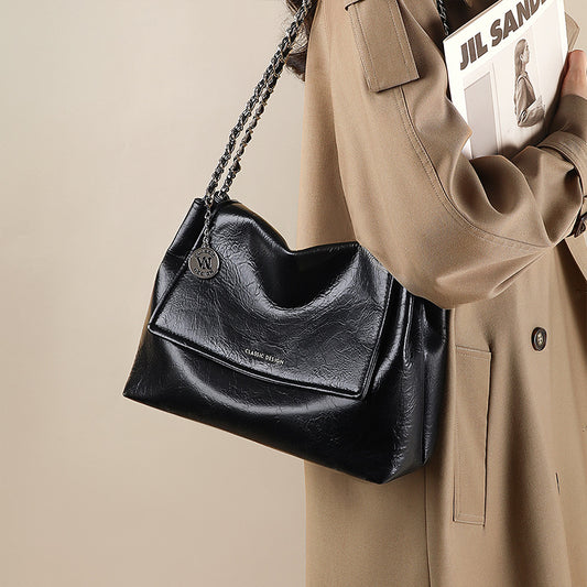 Seasonal High-end Large-capacity Shoulder And Crossbody Bag