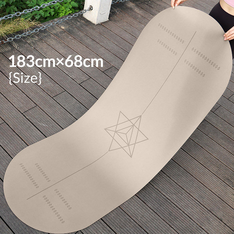 Wear-Resistant Gym Natural Rubber Yoga Mat