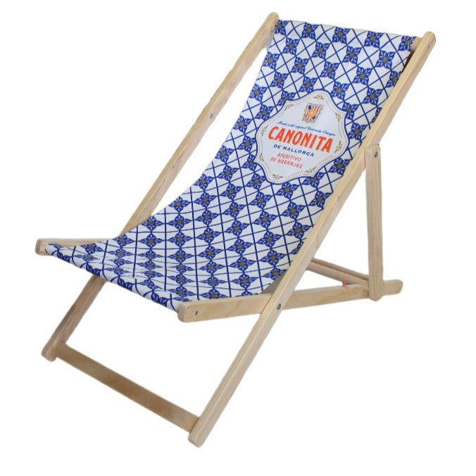 Solid Wood Beach Chair Outdoor Lounge Chair