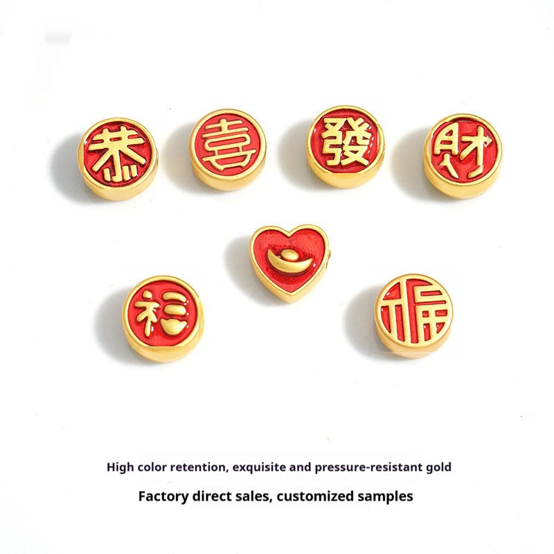 Lucky Lucky Lucky Lucky Character Ingot Bracelet Hairband Accessories
