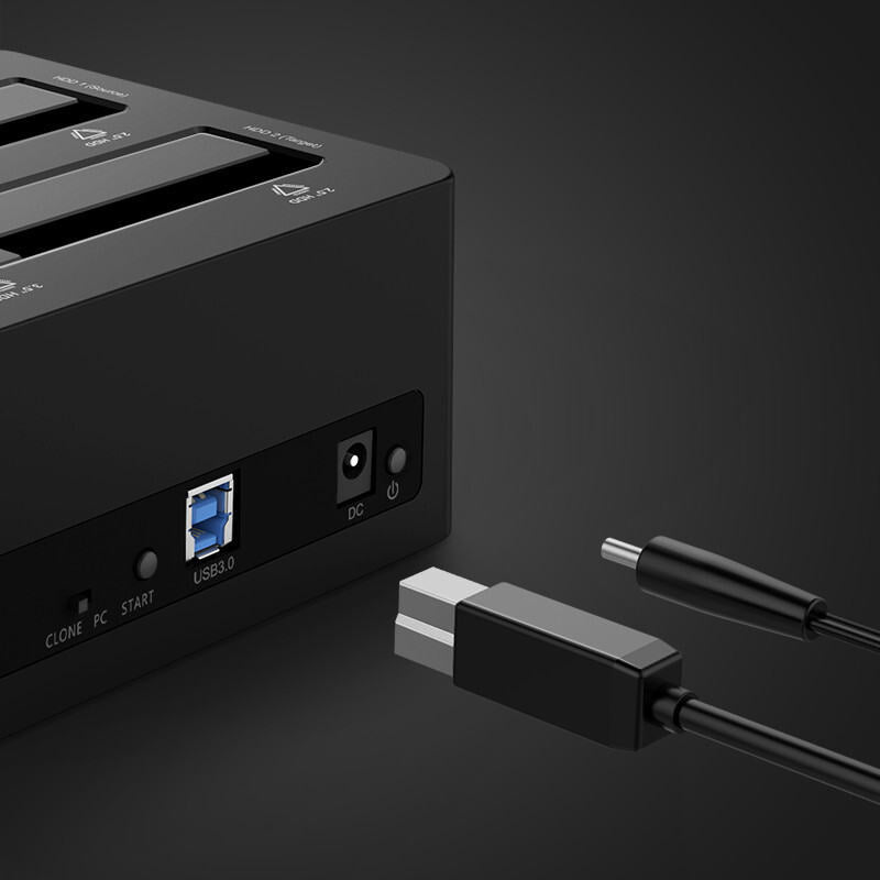 ORICO 6629US3 Dual-disk USB30 Mobile Hard Disk Box Holder Offline Copy Box