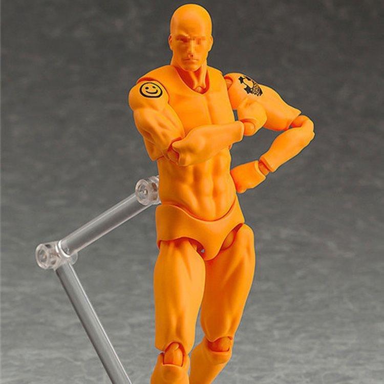 SHF Body Model With Articulated Joints Posable Action