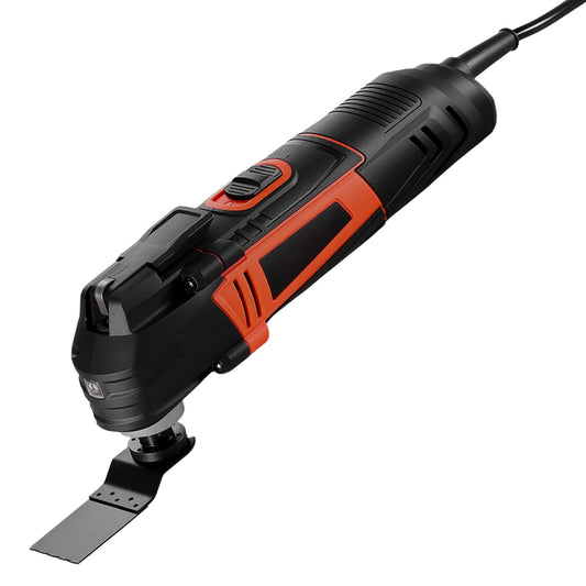 Multitool Oscillating Tool, 3Amps Corded Oscillating Multi Tool With 6 Variable Speeds 15000 - 22000 OPM, 3.2° Oscillating Angle, 13PCS Saw Accessories, LED Work Light & Tool Bag