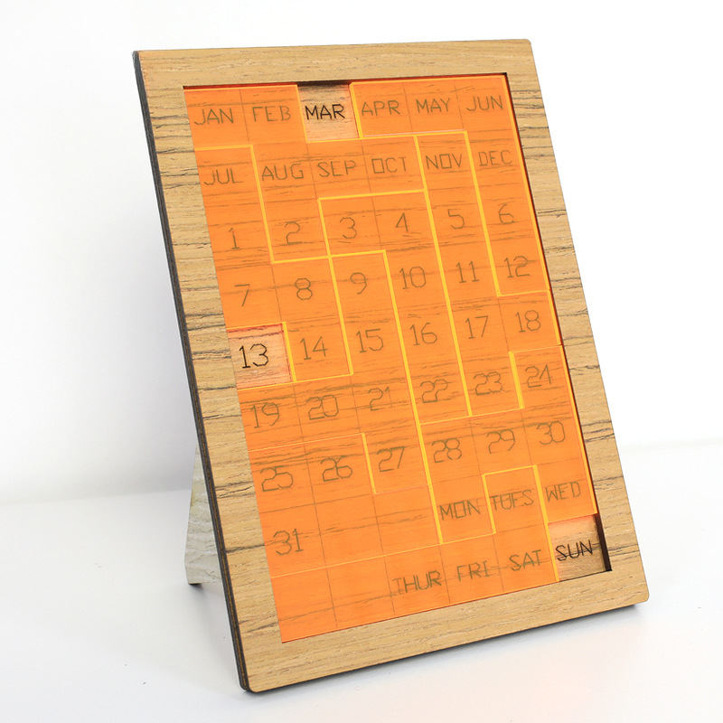 Extremely Challenging Calendar Time Puzzle Gift