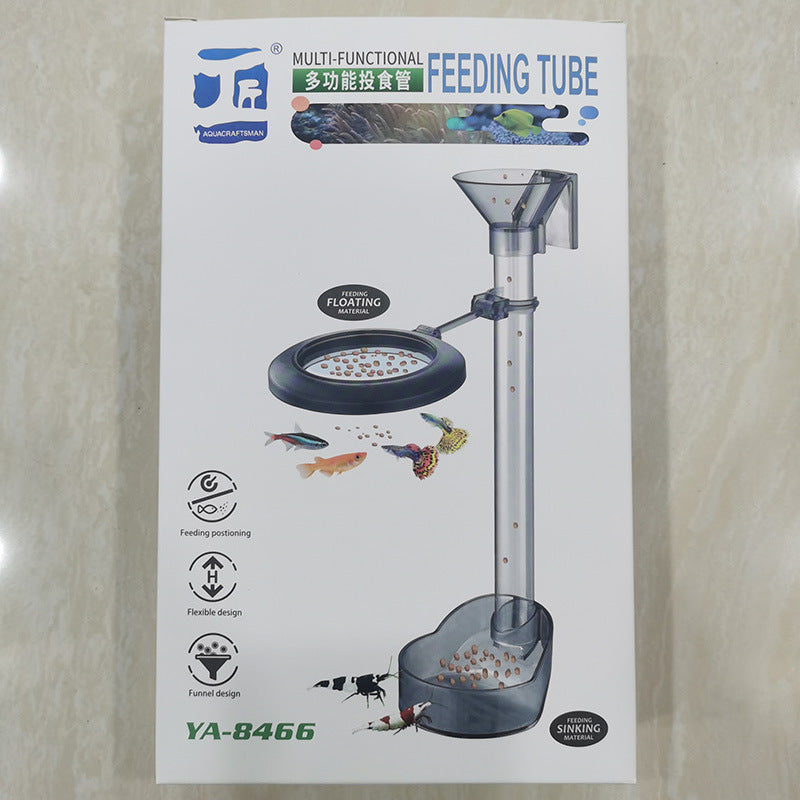 Fish Tank Anti-Dispersion Feeding Ring Fish Food Dispenser Small Feeder